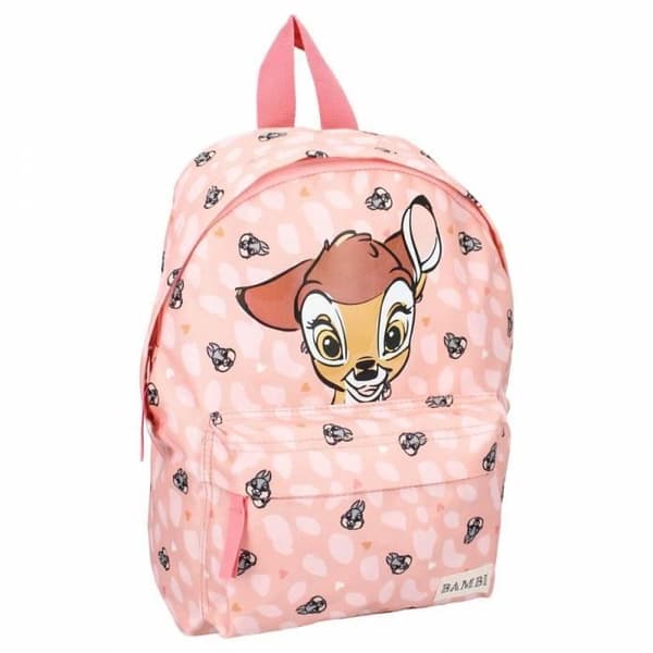 Ryggsäck - DISNEY - Bambi - Rosa - Barn - 31x22x12 cm