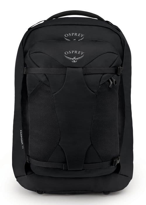 Ryggsäck - Osprey - Farpoint 70 - Svart - 70L - Ergonomisk och rymlig