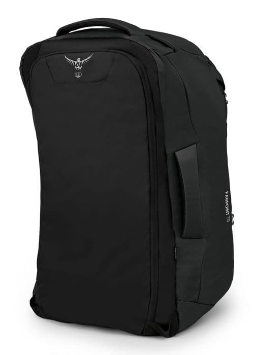 Ryggsäck - Osprey - Farpoint 70 - Svart - 70L - Ergonomisk och rymlig
