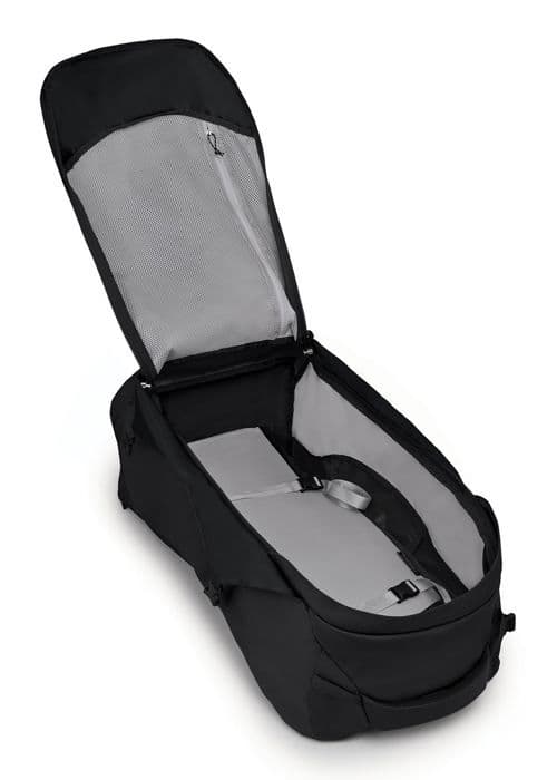 Ryggsäck - Osprey - Farpoint 70 - Svart - 70L - Ergonomisk och rymlig