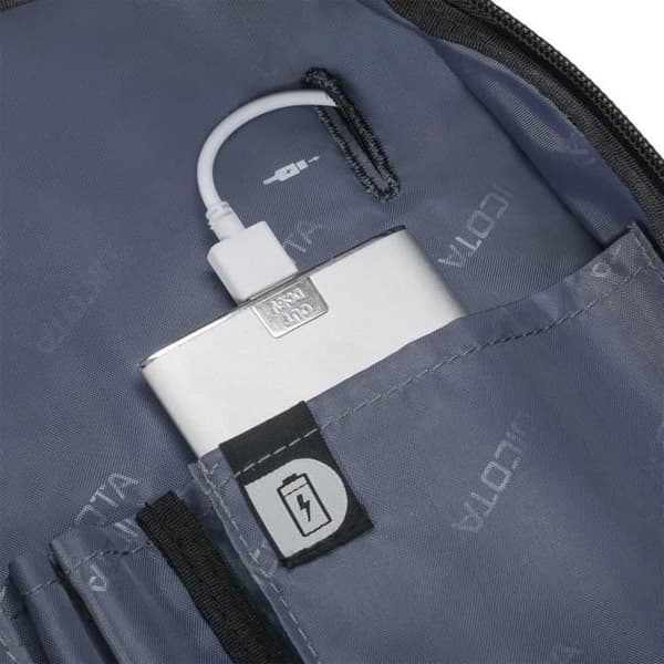 DICOTA Eco Backpack SELECT för bärbar dator 17,3" - Svart