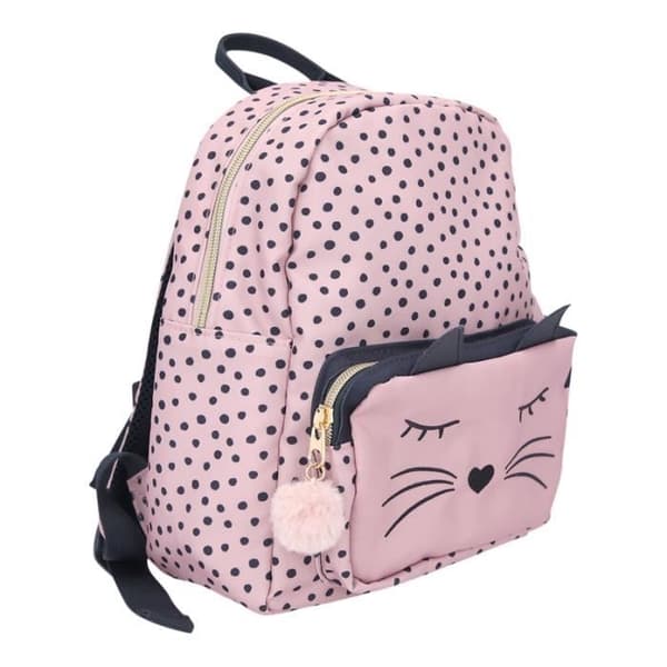 Ryggsäck - Prinsessan Mimi - Katt - Rosa - 3D - Dagis
