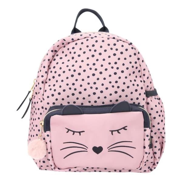 Ryggsäck - Prinsessan Mimi - Katt - Rosa - 3D - Dagis