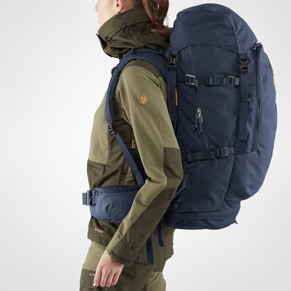 Fjällräven Keb 52 W svart-svart
