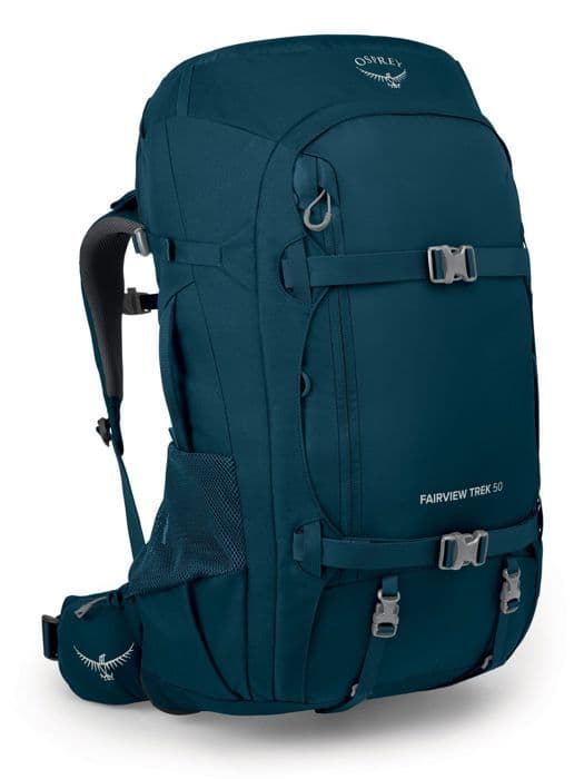 Ryggsäck - Osprey - Fairview Trek 50 - Dam - 50L - Blå Night Jungle Blue