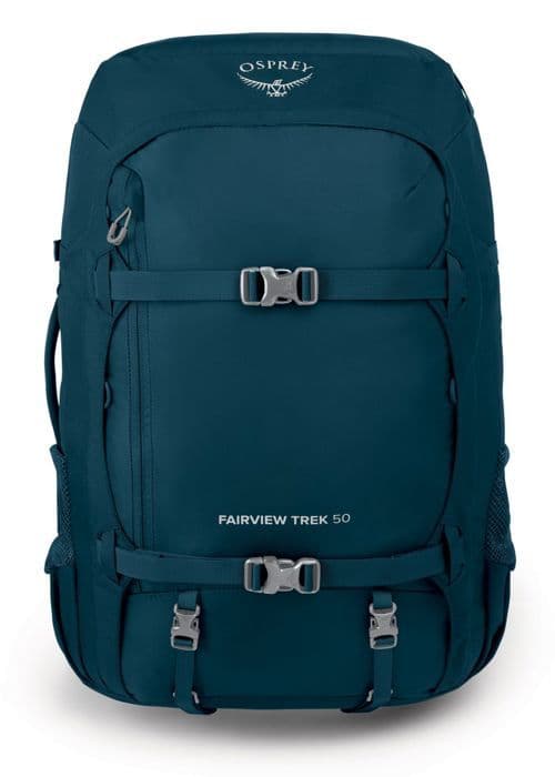 Ryggsäck - Osprey - Fairview Trek 50 - Dam - 50L - Blå Night Jungle Blue