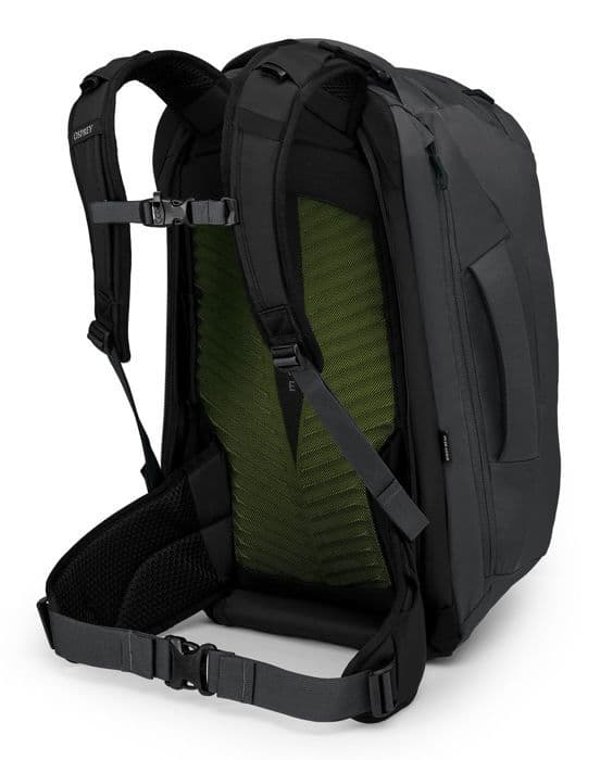 Ryggsäck - Osprey - Farpoint 40 - Mörkgrå - 40L - Ergonomisk och andas
