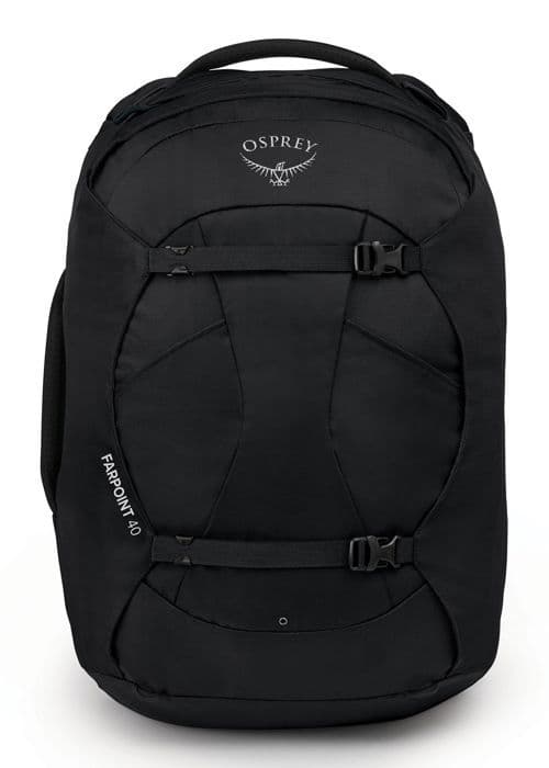 Ryggsäck - Osprey - Farpoint 40 - Svart - 40L - Ergonomisk och andas