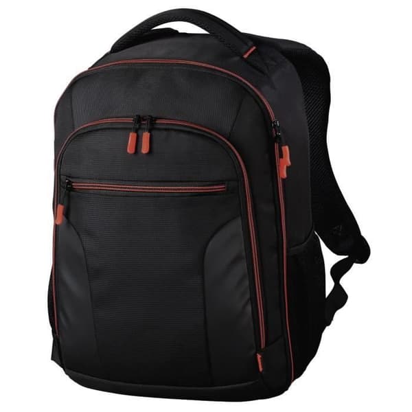 Ryggsäcksfodral - Hama - Miami - Universell - Svart och Röd - 25,6 cm (10.1")