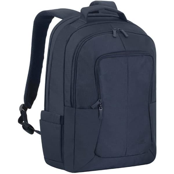 RivaCase 8460 - Bulker - Laptop Rugzak - 17,3 tum - Extra vak för 10,1 tums surfplatta - Donkerblå