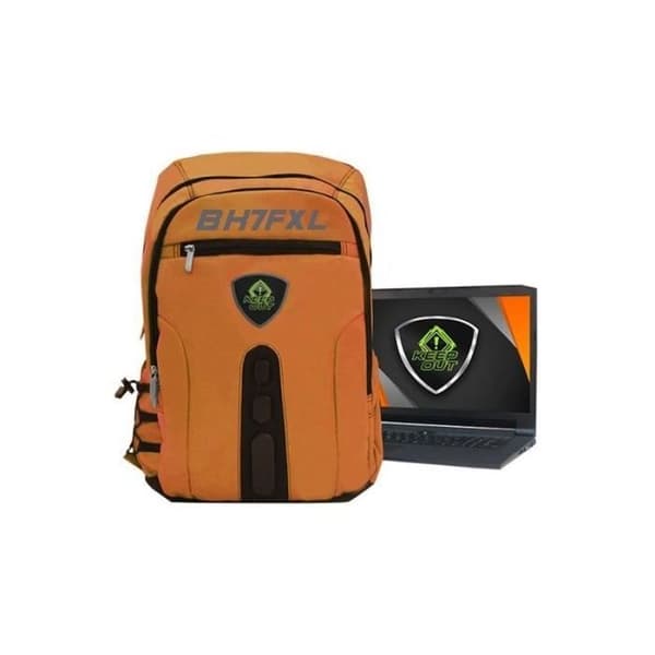 KEEP OUT BK7FOXL 17" Gaming Ryggsäck Orange