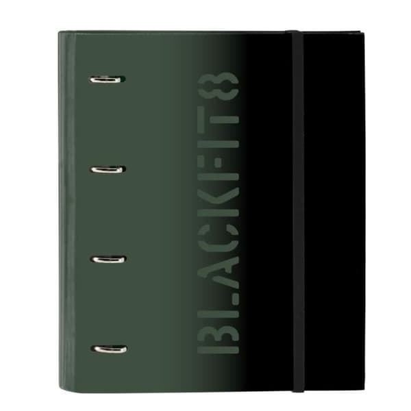 BlackFit8 Gradient A4 Ringpärm Svart Militärgrön (27 x 32 x 3,5 cm)