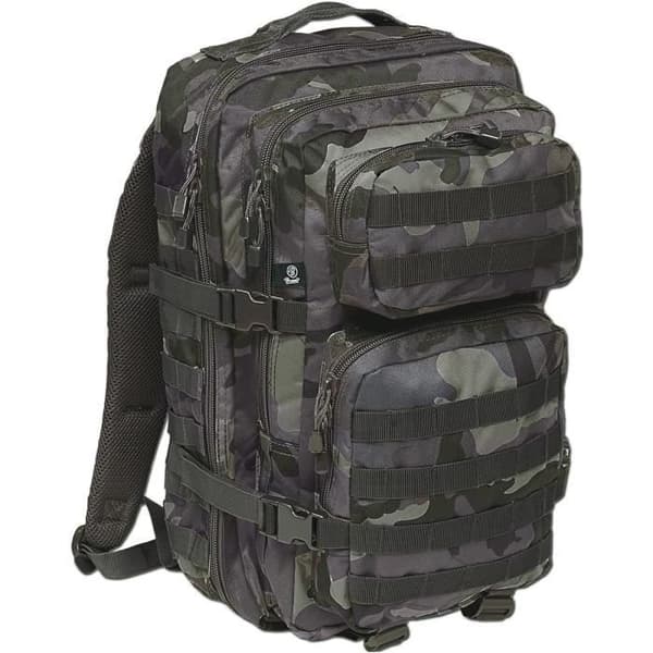 Ryggsäck - Brandit - US Cooper - 40 Liter - Vattentät - Svart Camo