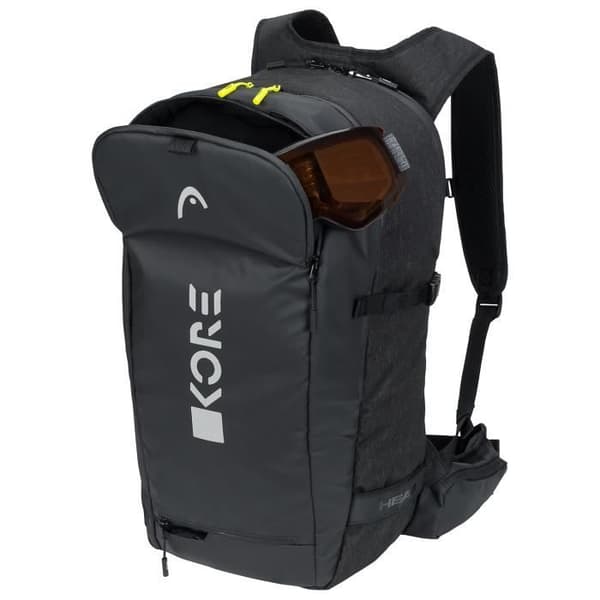 Ryggsäck - HEAD - Kore Black - 30 liter - för Vintersport och Skidåkning - Svart