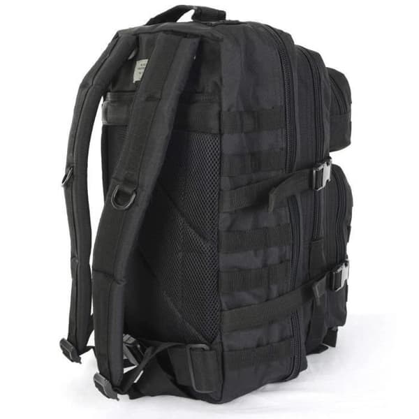 Ryggsäck - Mil-Tec - US Assault Pack - 20L - Svart - Militär stil - MOLLE