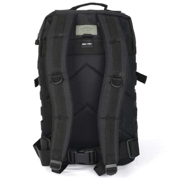 Ryggsäck - Mil-Tec - US Assault Pack - 20L - Svart - Militär stil - MOLLE