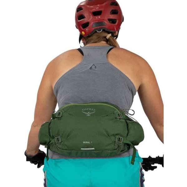 Ryggsäck - OSPREY - Seral 7 - Grön Dustmoss Green - Unisex Vuxen - Hydrering 1,5L