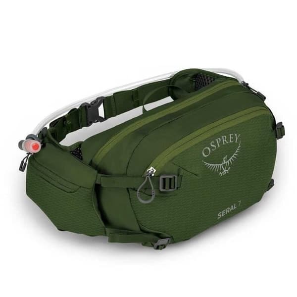 Ryggsäck - OSPREY - Seral 7 - Grön Dustmoss Green - Unisex Vuxen - Hydrering 1,5L