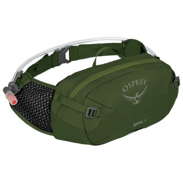 Lumbar ryggsäck - OSPREY - Seral 4 - Integrerad hydrering - Återvunnen nylon - Blandad vuxen