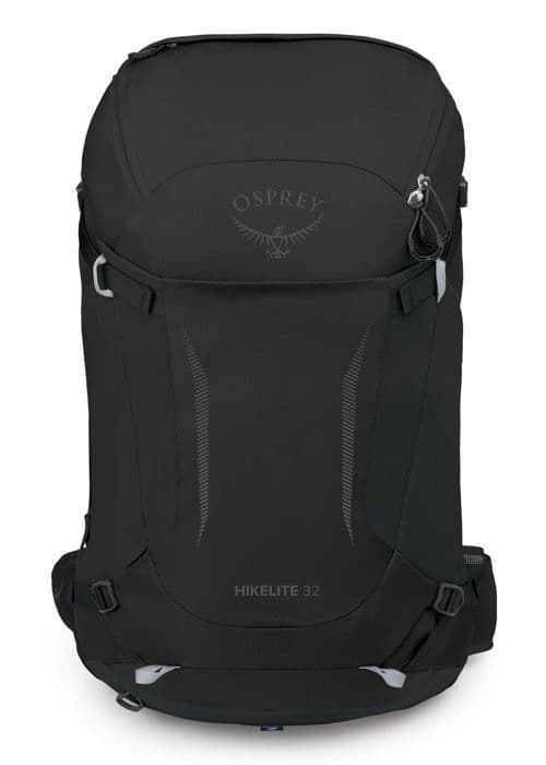 Ryggsäck - Fiskgjuse - Hikelite 32 M/L - Svart - 32L - Avtagbart regnskydd