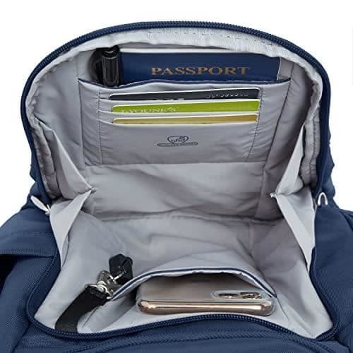 Travelon Ryggsäck, midnatt, One size, Klassisk stöldskyddsryggsäck