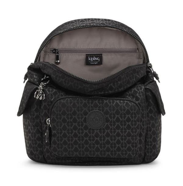 Ryggsäck - Kipling - Basic Plus City Pack Mini - Svart - 23x27x12 cm - 500g