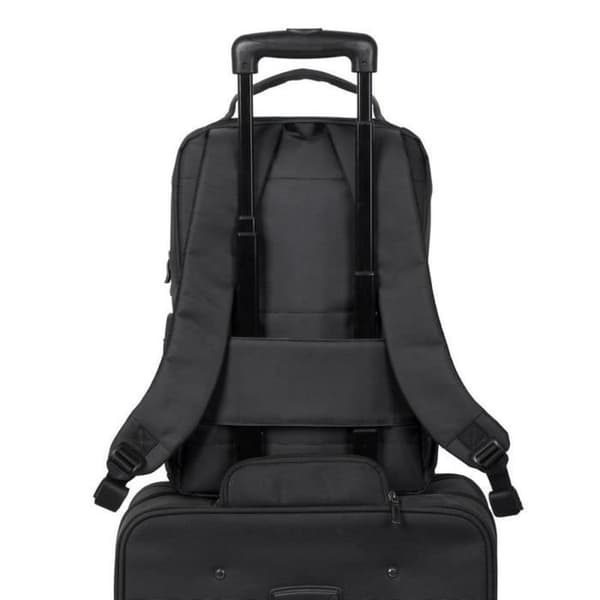 RIVACASE Ryggsäck serie Central för bärbar dator 15,6'' - Svart