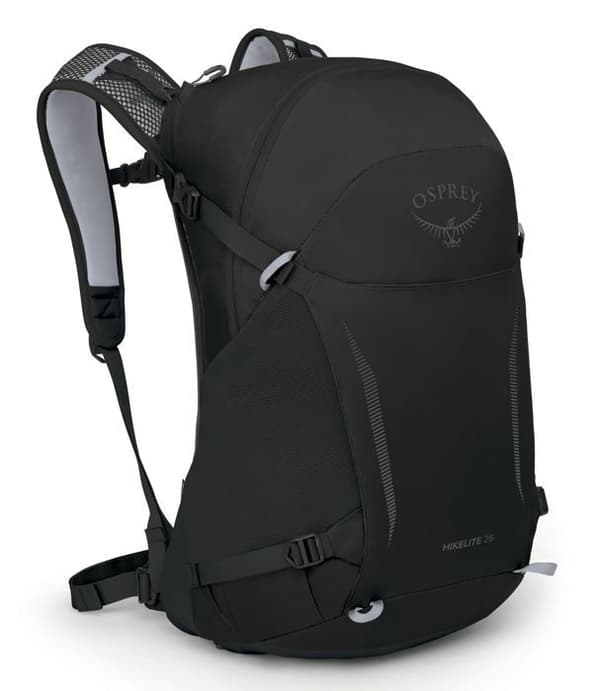 Ryggsäck - Osprey - Hikelite 26 - Svart - 26L - Ergonomisk och andas