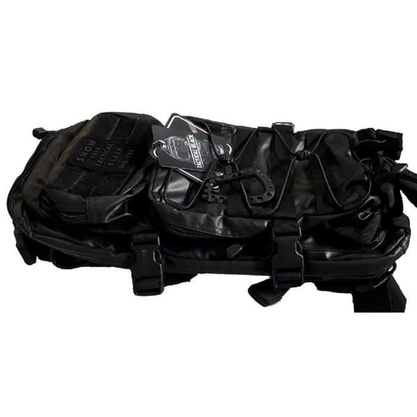 Taktisk ryggsäck - Miltec - Liten modell 20L - Vattentät - Svart - Multisport