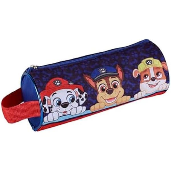 Pennfodral - PAW PATROL - Paw Patrol - Runt - 8 x 22 x 8 cm - Blandade barn - Svart