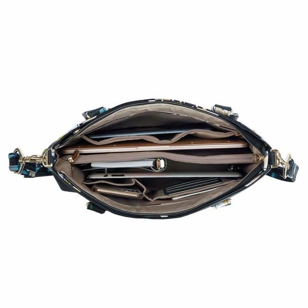 Travelon - 43495-50C - Mixte Addison Antivrås Bag, Midnight Floral, One Size