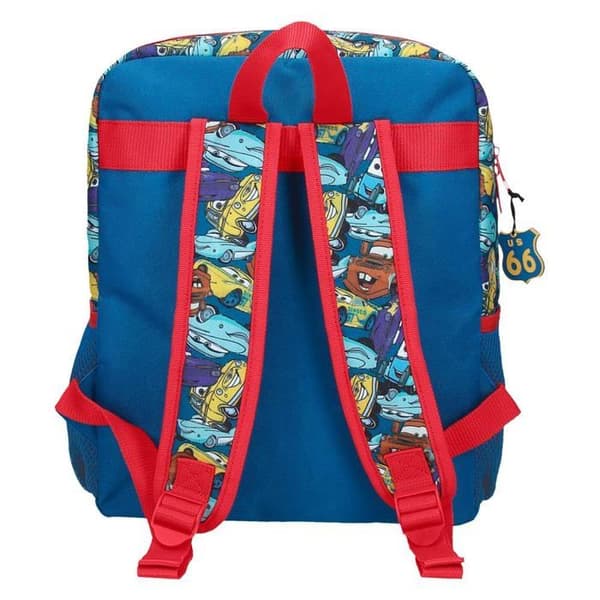 Disney - 2022343 - Joumma Cars RD Trip Skolväska Röd 25 x 33 x 12 cm Polyester 9,8 L, Röd, Skolväska