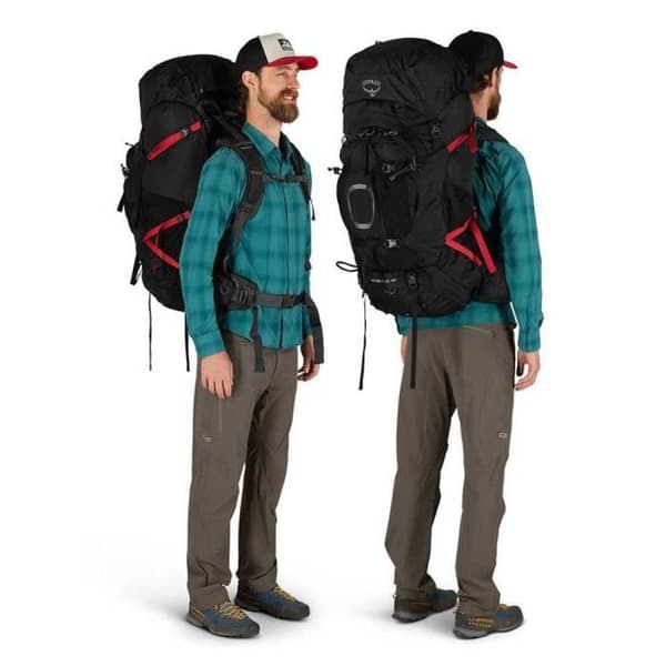 Ryggsäck - OSPREY - Aether Plus 100 - Höghållfast nylon - 100L - Unisex