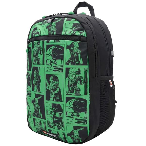 Ryggsäck - LEGO - Liten utökad ryggsäck - 18 L - Grön - Polyester - Kille