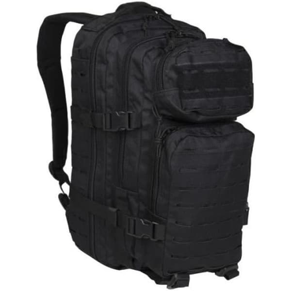 Ryggsäck - Mil-Tec - US Assault Pack - 20L - Laser Cut - Svart