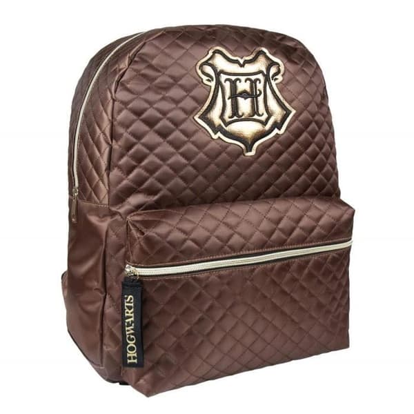 Harry Potter brun quiltad ryggsäck 40cm - Artesanía Cerdá - Officiell licens