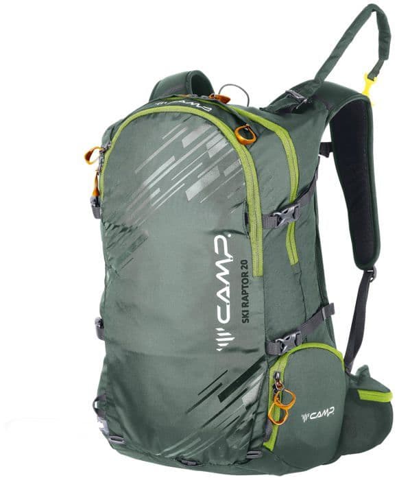 Ryggsäck för vandring C.a.m.p. - 3146 - 3 - SKI RAPTOR 20 - Skogsgrön - 20 L