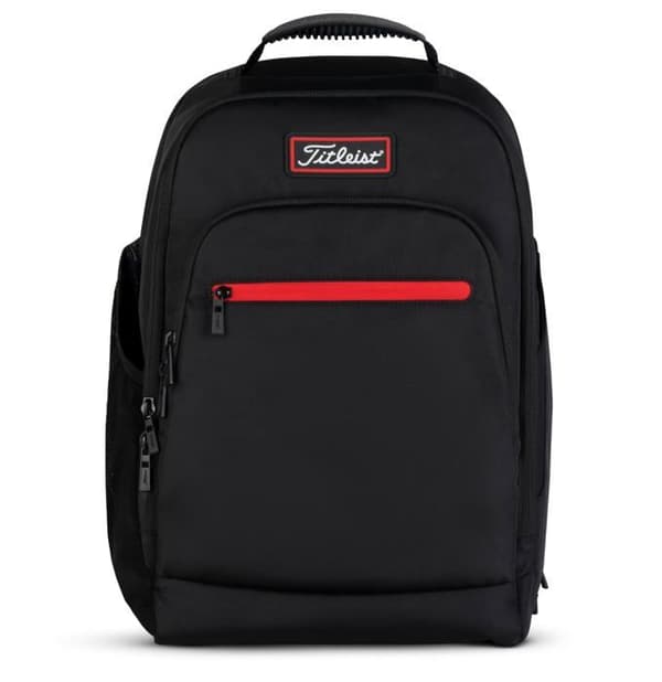 Teknologisk ryggsäck Titleist - TA20PBP-06 - Ryggsäck för spelare, svart/röd, one size unisex