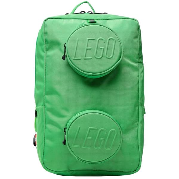 Ryggsäck - LEGO - Brick 1x2 - Grön - 18 L - Polyester
