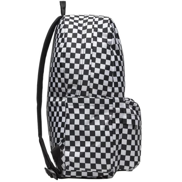 Ryggsäck - Vans - Skool Check VN000H4XY281 - Vit - Unisex - Vuxen