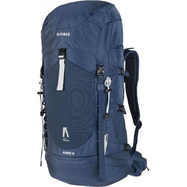 Ryggsäck - Alpinus - Veymont - 45 l - Vattentät - Unisex - Marinblå