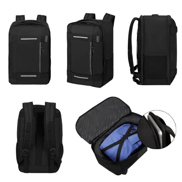 Ryggsäck - American Tourister - Urban Track - Svart - 39x25x16 cm - 620g