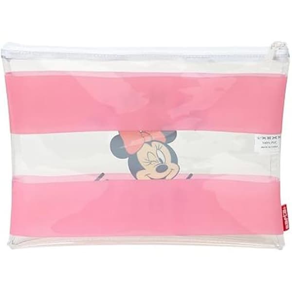 Minnie Mouse Beach damväska - Sommarväska - 30 x 23 cm - Rosa