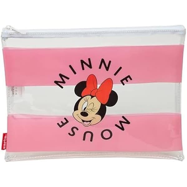 Minnie Mouse Beach damväska - Sommarväska - 30 x 23 cm - Rosa