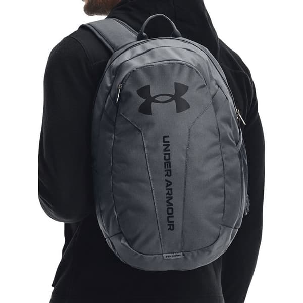 Ryggsäck - Under Armour - UA HUSTLE BACKPACK - Vattentät - Datorficka - Vattentåliga fickor