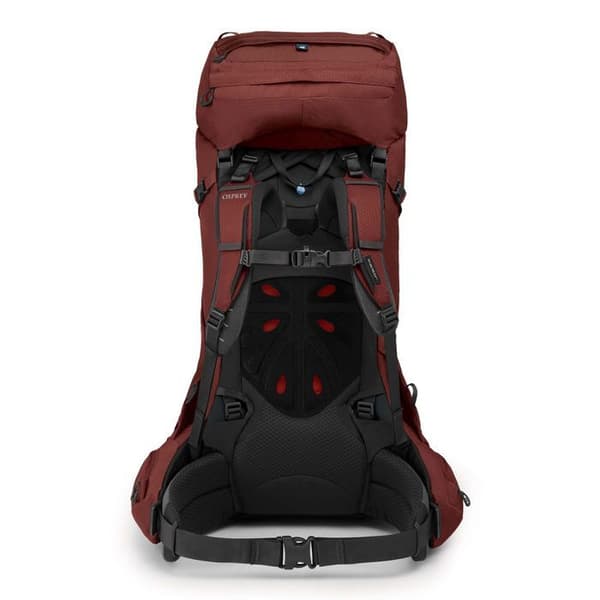 Osprey Ryggsäck terrakotta för kvinna och man - Aether 65 S / M Deep Acorn Red 304425