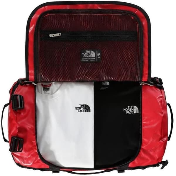 Sportväska - THE NORTH FACE - Base Camp Duffel S - Röd/Svart - 50 L