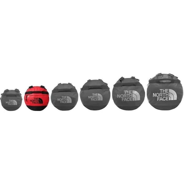 Sportväska - THE NORTH FACE - Base Camp Duffel S - Röd/Svart - 50 L