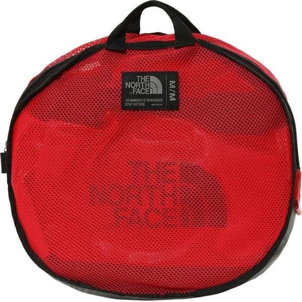 Sportväska - THE NORTH FACE - Base Camp Duffel M - Röd/Svart - L 35,5 x H 63,5 x B 35,5 cm - 71 L