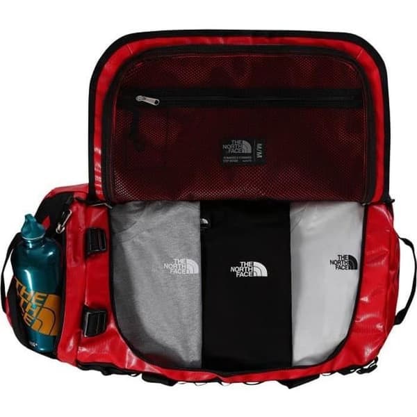 Sportväska - THE NORTH FACE - Base Camp Duffel M - Röd/Svart - L 35,5 x H 63,5 x B 35,5 cm - 71 L